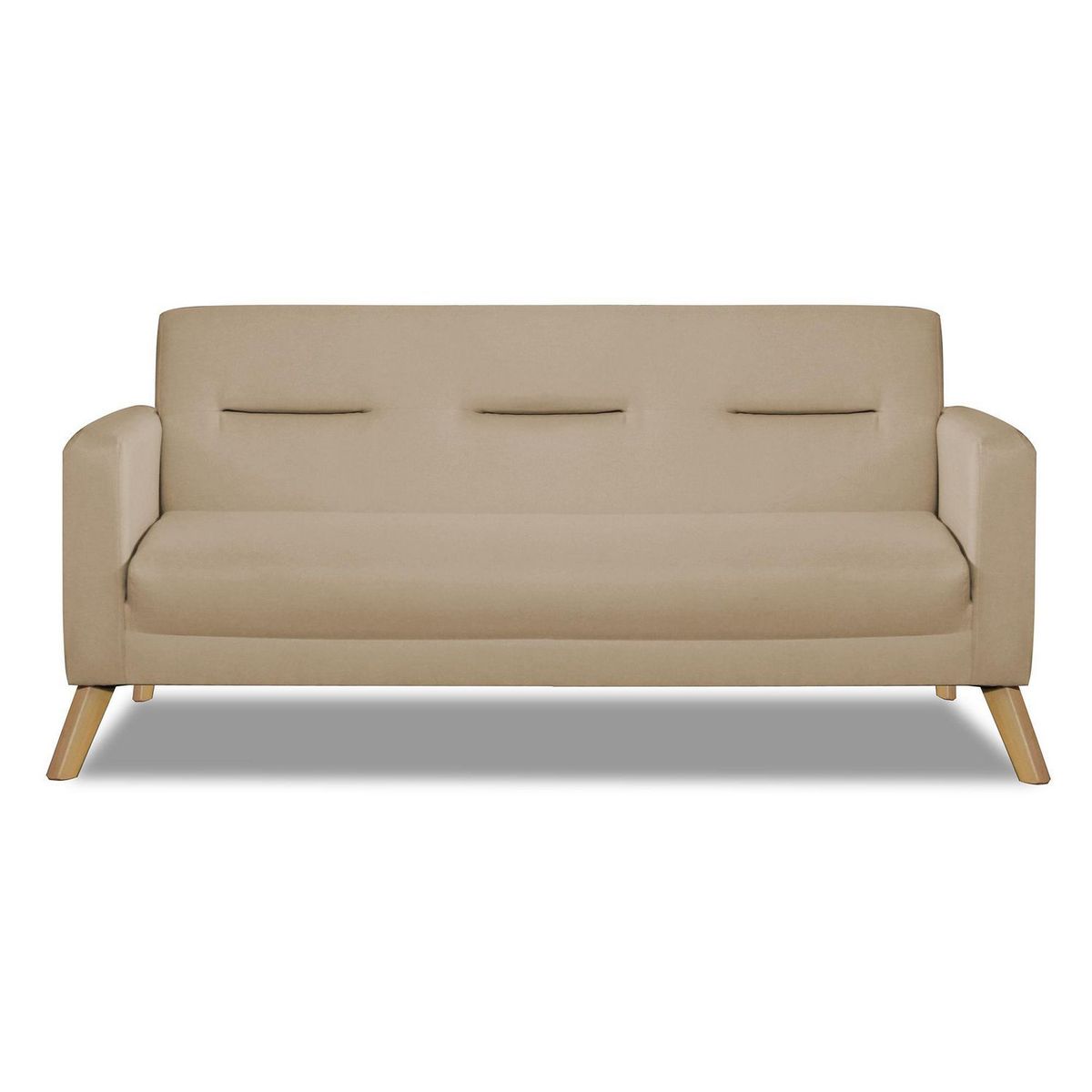 CASA BELLA - Sofá 3 Cuerpos Bolzano Beige