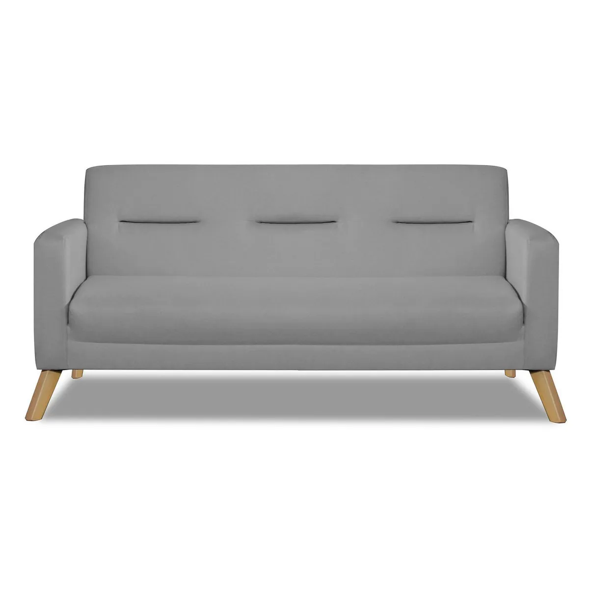 CASA BELLA - Sofá 3 Cuerpos Bolzano Gris