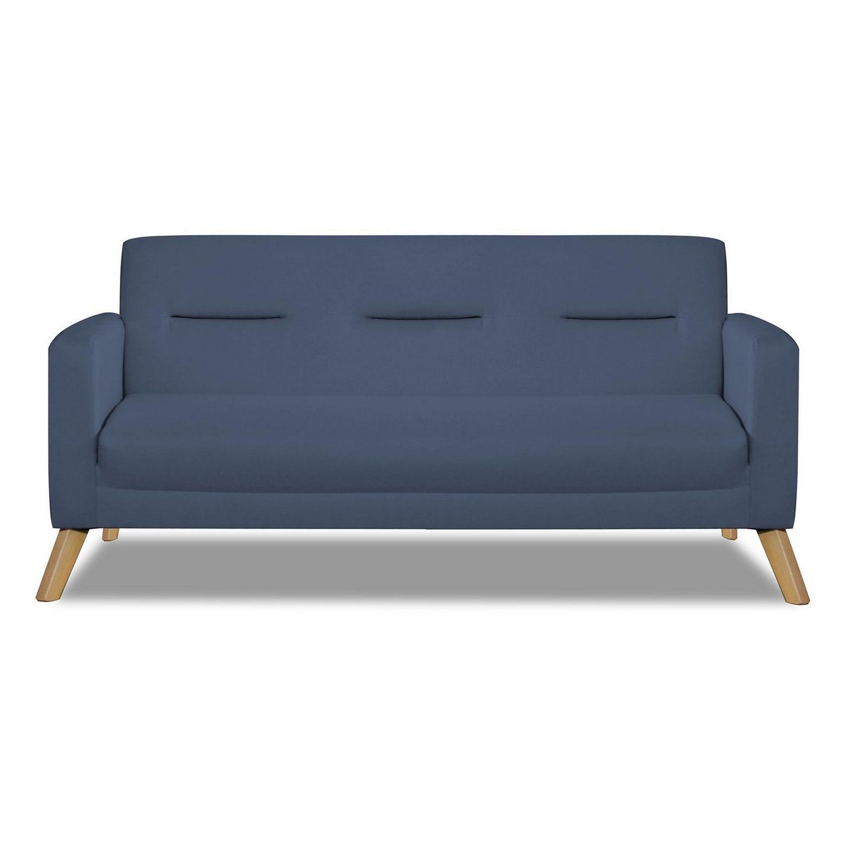 CASA BELLA - Sofá 3 Cuerpos Bolzano Acero