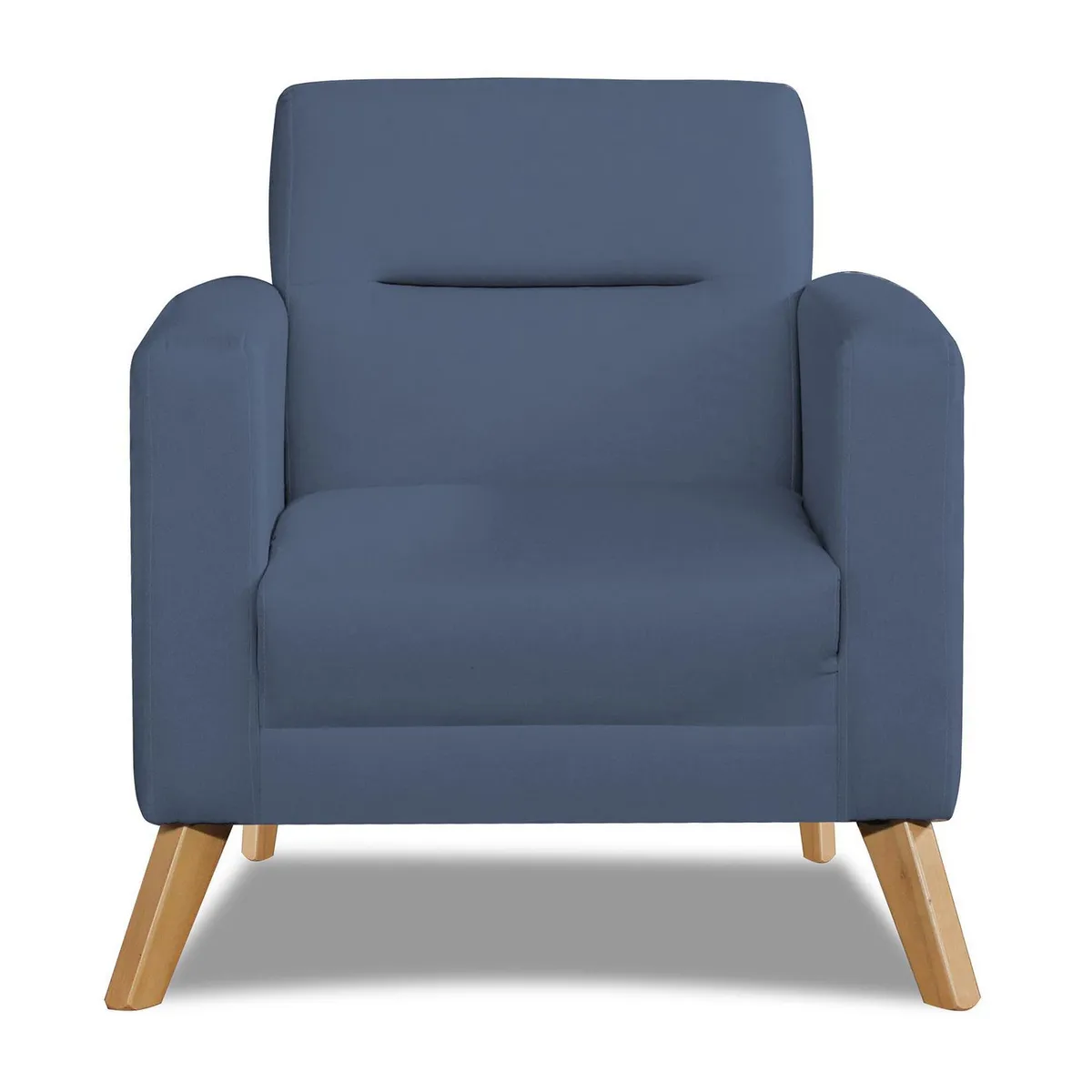 CASA BELLA - Sofá 1 Cuerpo Bolzano Acero