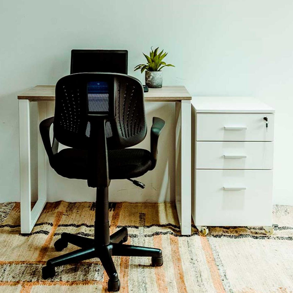 ZIYAZ - Escritorio OH Blanco 90x50cm