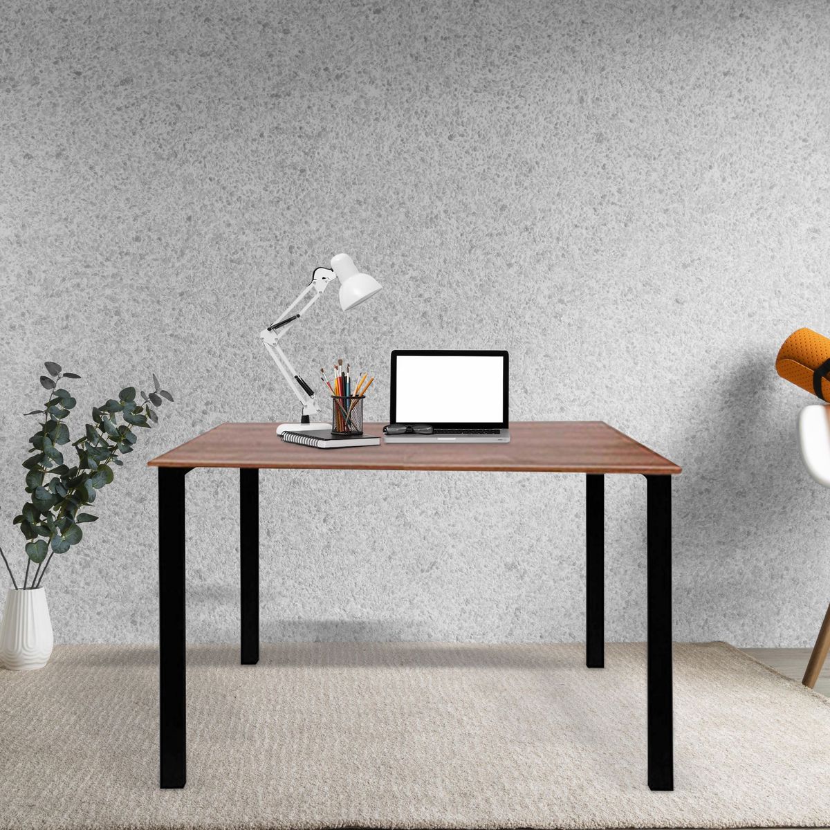 ZIYAZ - Escritorio Krona 90x50cm Negro/Gales