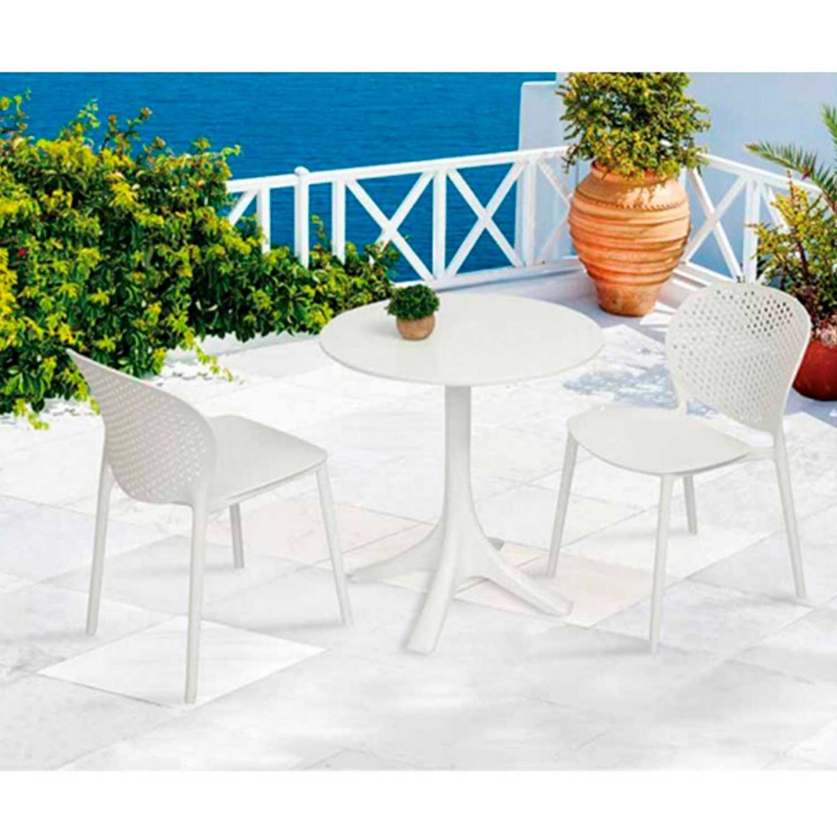 ZIYAZ - Mesa Auxiliar Silvana Blanco H75