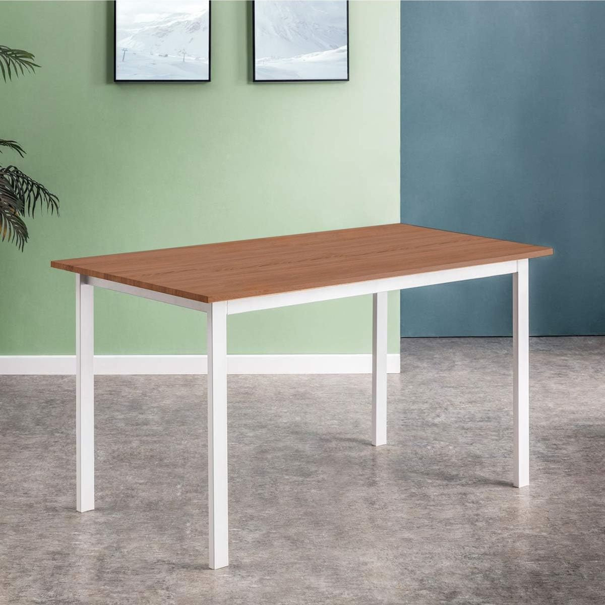 ZIYAZ - Escritorio Krona 120x60cm Blanco/Gales