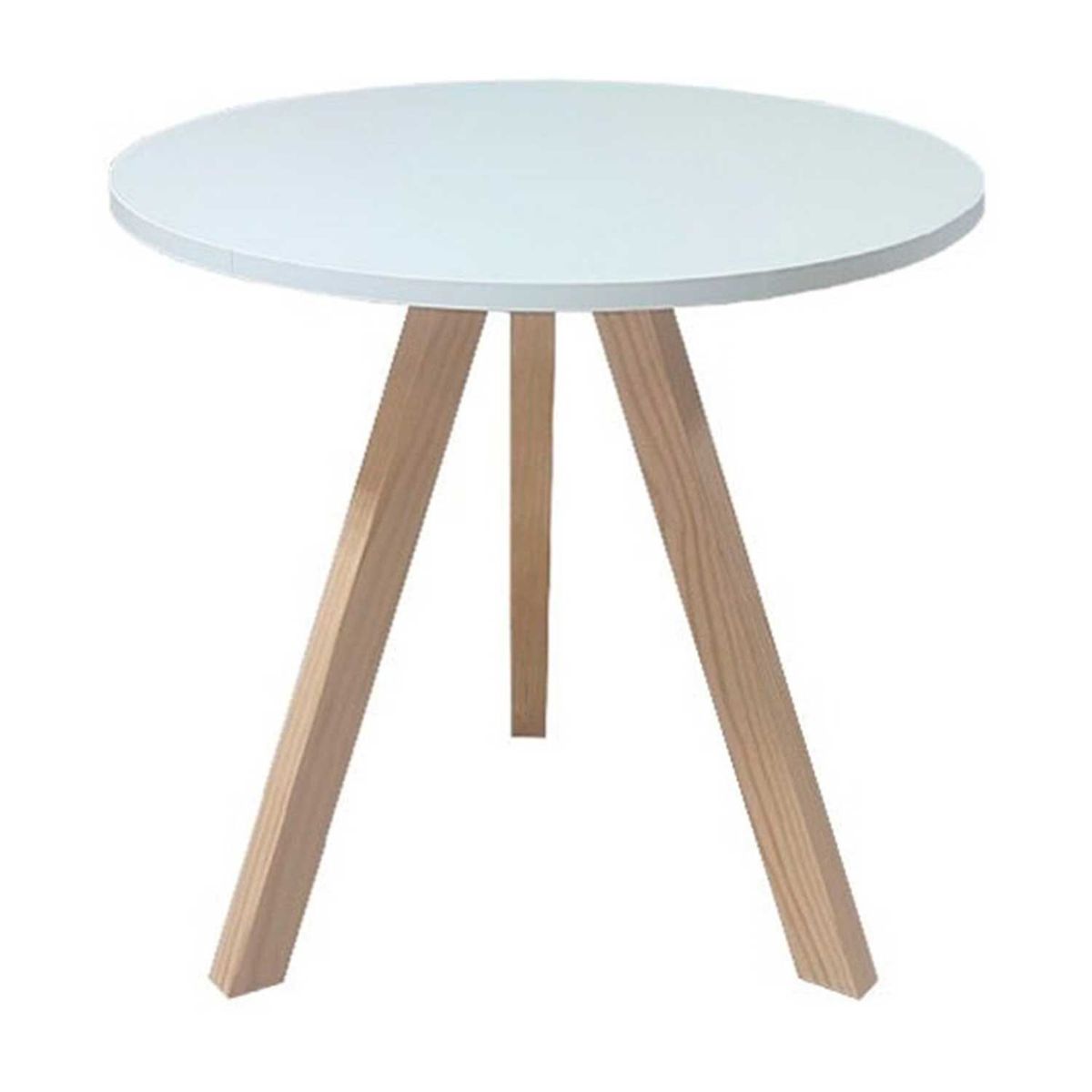 ZIYAZ - Mesa Auxiliar Melwood Blanco