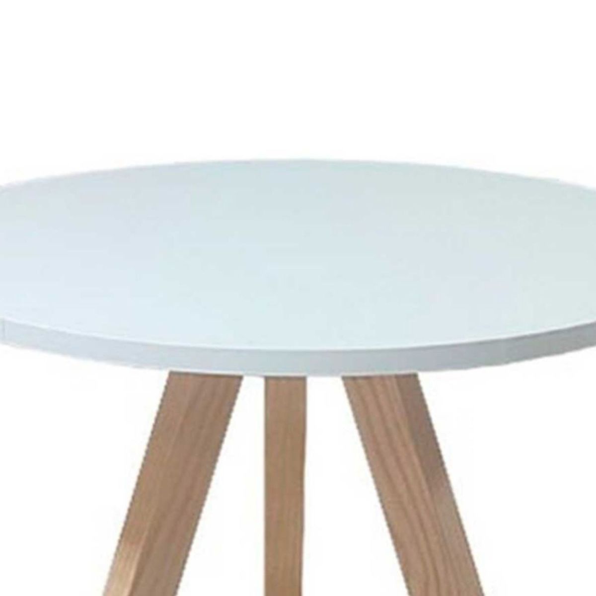 ZIYAZ - Mesa Auxiliar Melwood Blanco