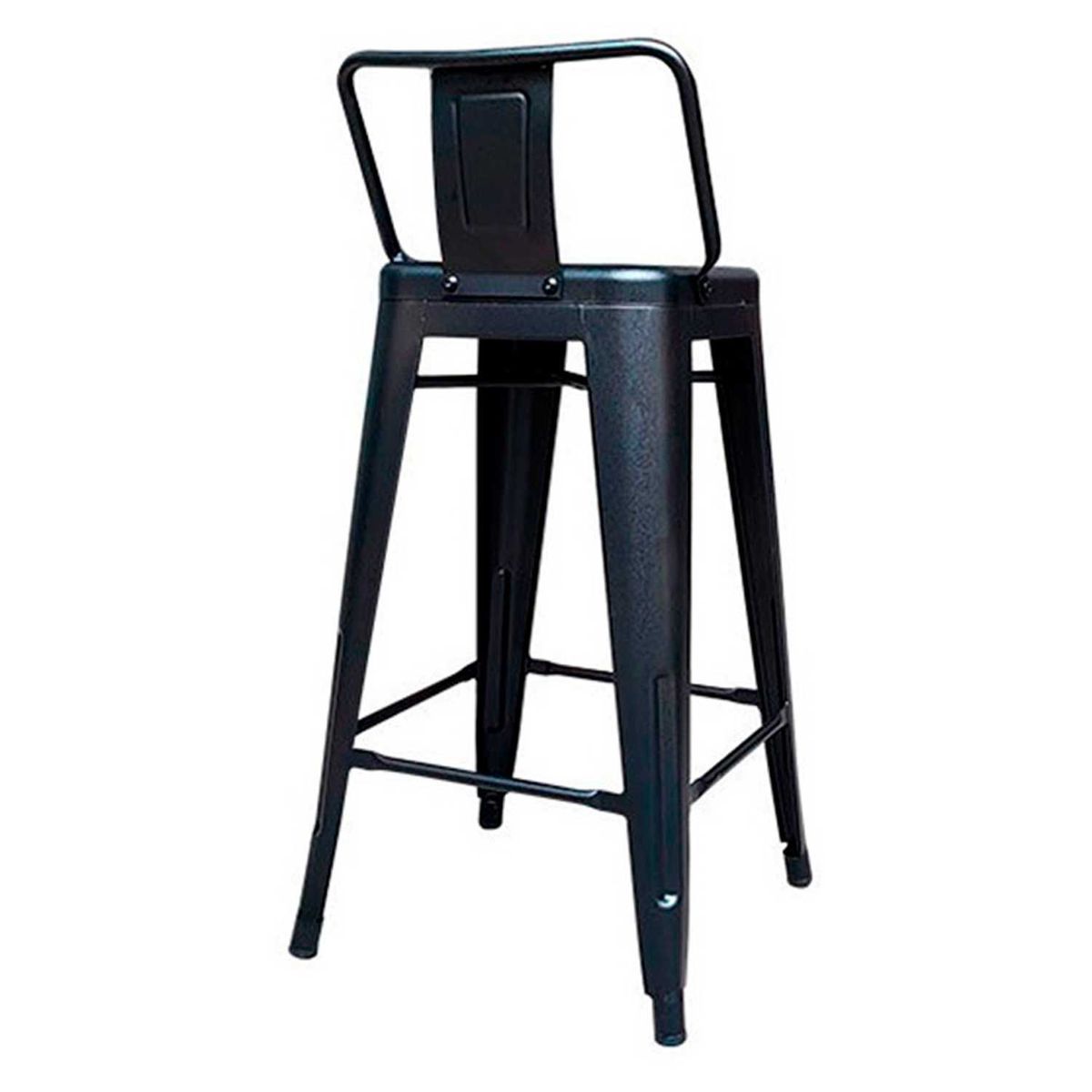 ZIYAZ - Silla Bar Vintage Negro H77