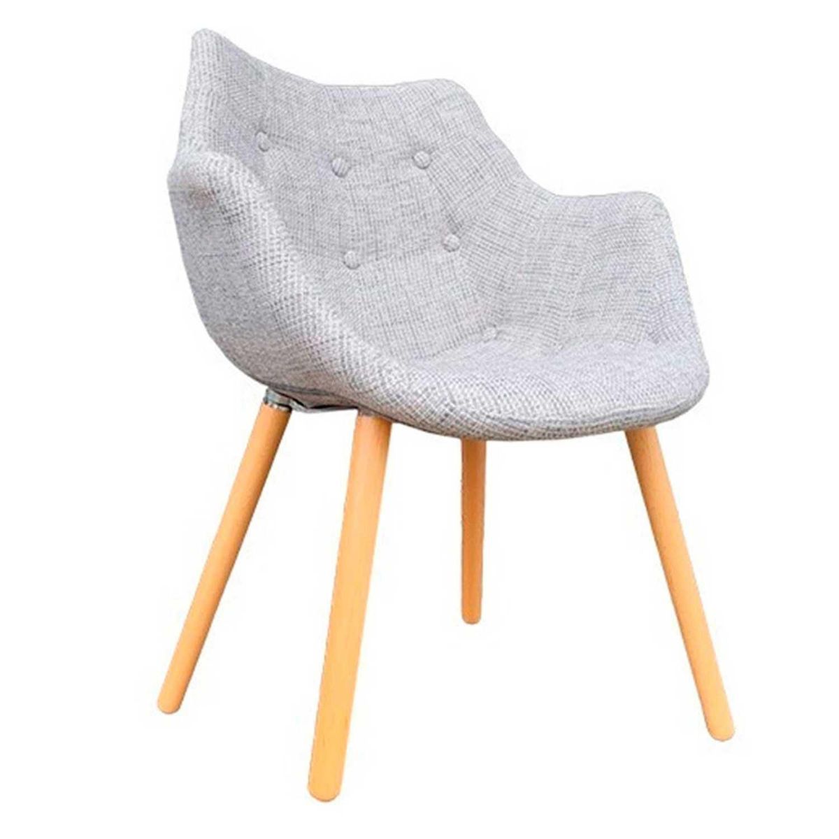 ZIYAZ - Silla de Comedor Arianne Gris