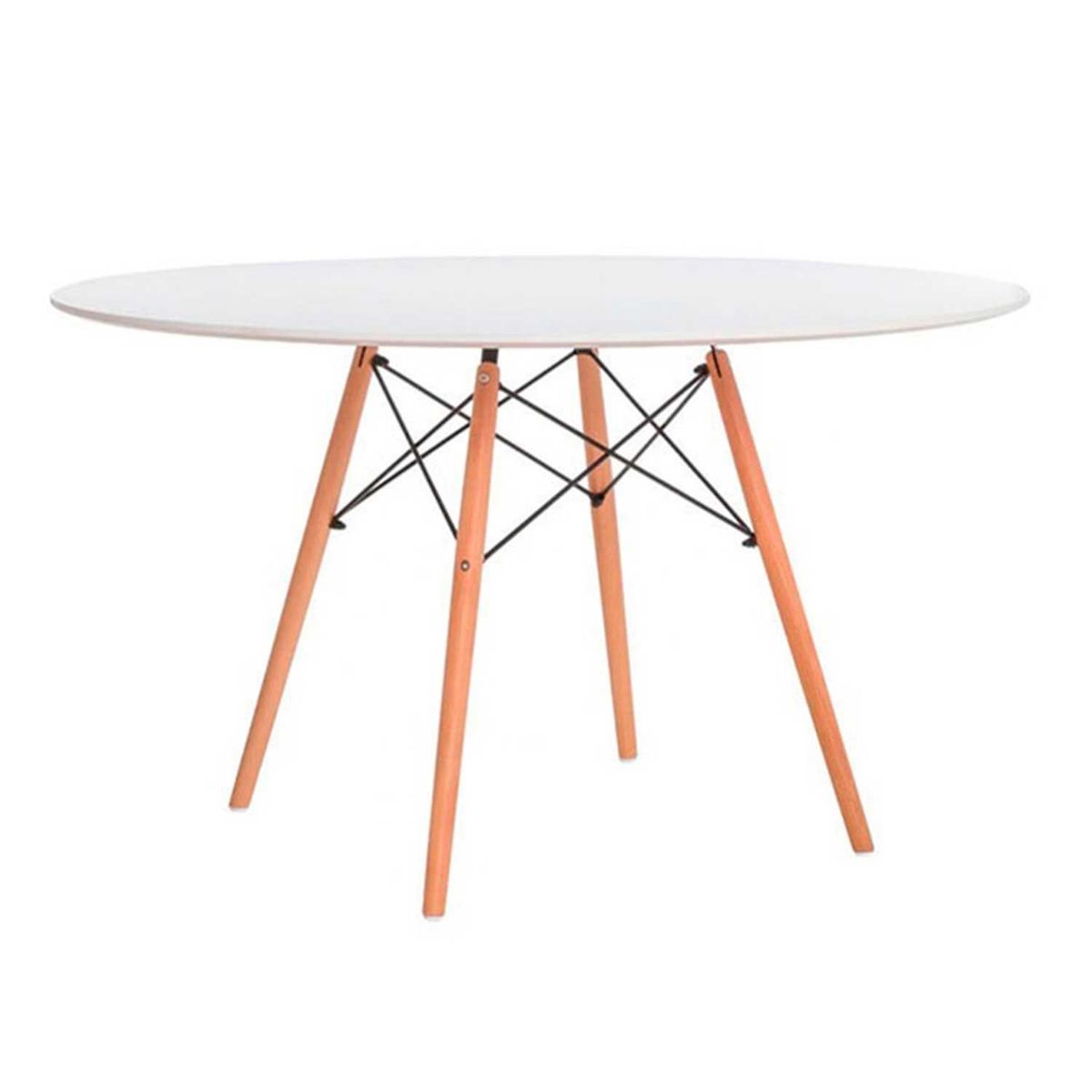 ZIYAZ - Mesa de Comedor Volga Blanco