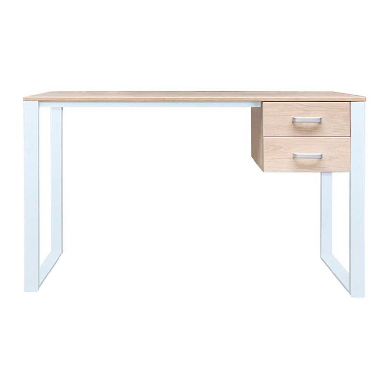 ZIYAZ - Escritorio OH Blanco/Rovere