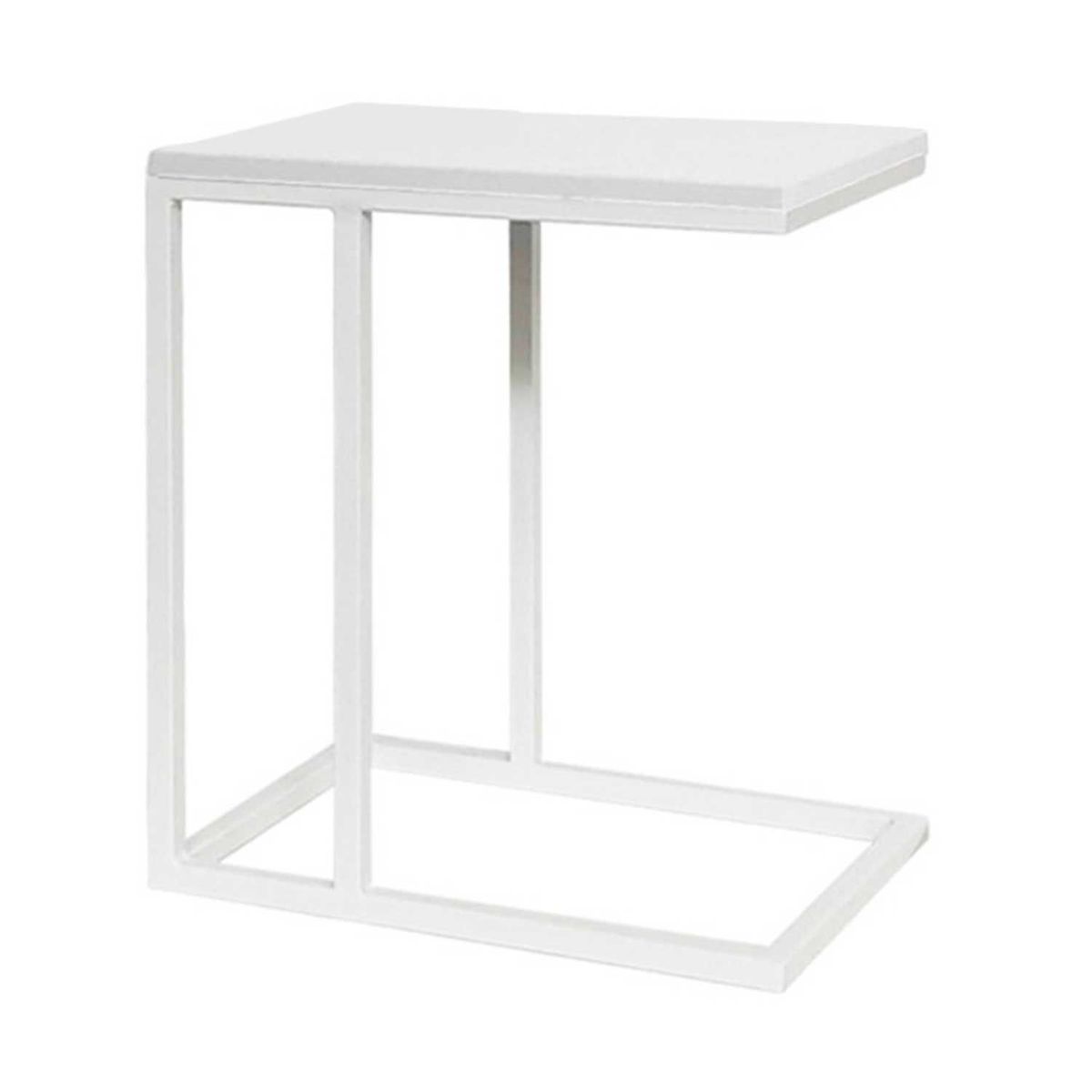 ZIYAZ - Mesa Auxiliar Tipo C Blanco