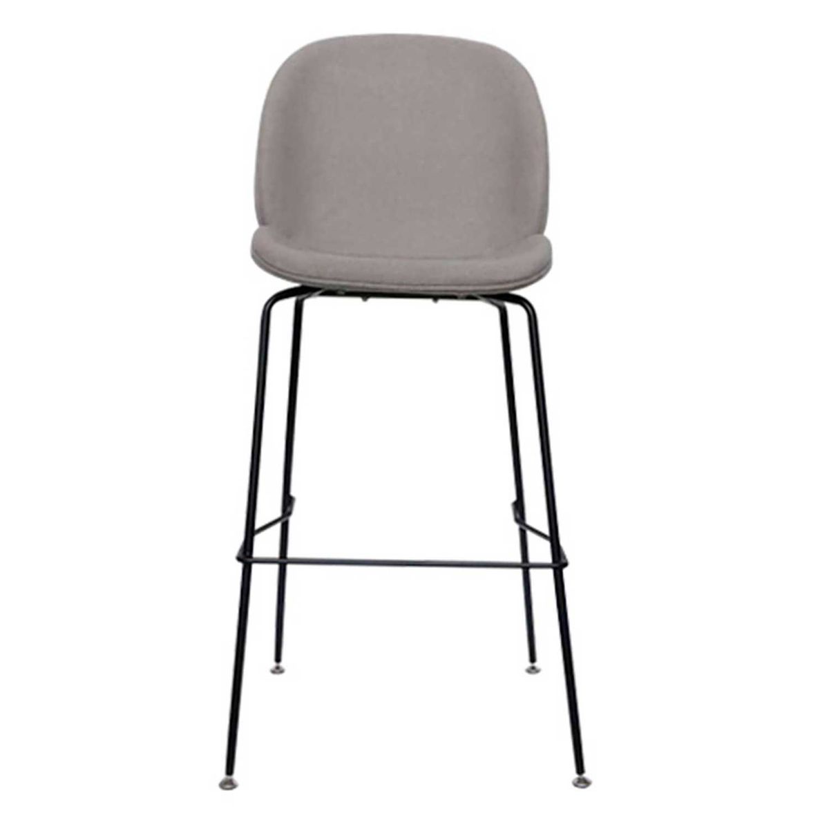 ZIYAZ - Silla Bar Chita Gris Claro