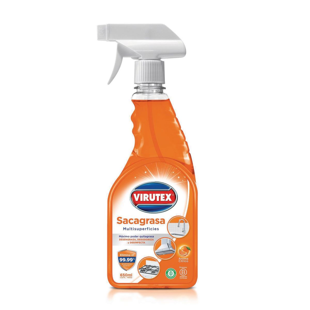 VIRUTEX - Desengrasante Virutex 650Ml