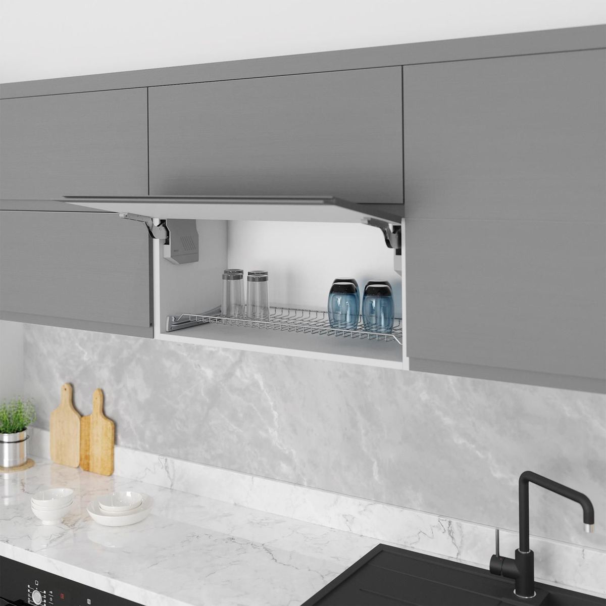  - Portatasas Cromado 6x27x56cm