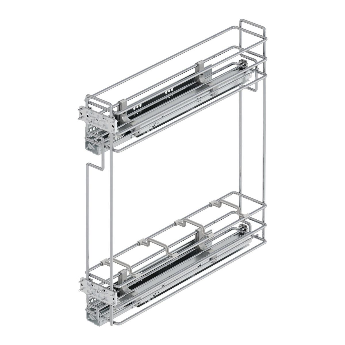  - Condimentero Extendible 2 Divisiones Cromado