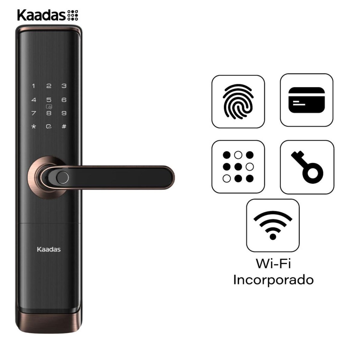 KAADAS - Cerradura Inteligente Kaadas S110-5W