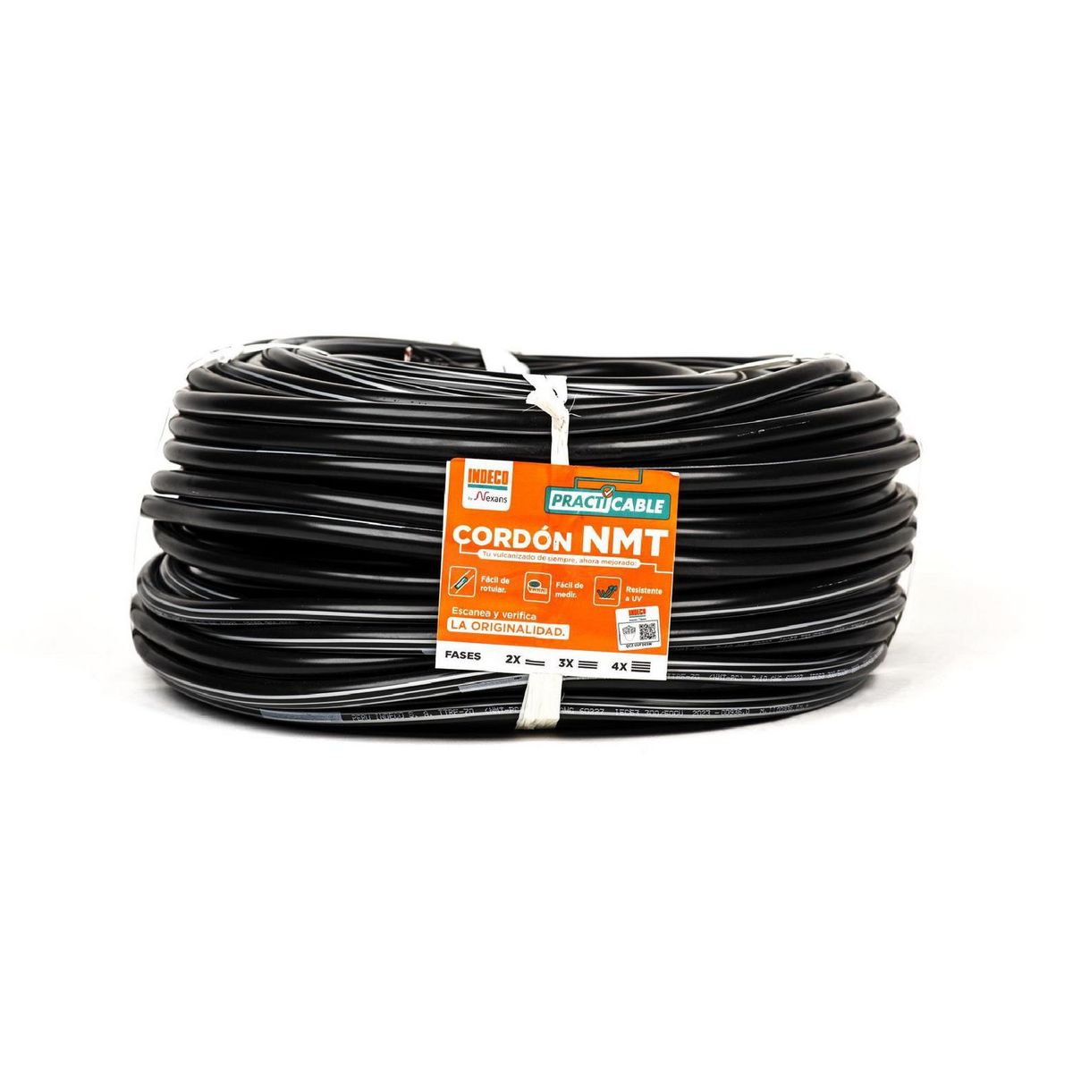 INDECO - Cable Vulcanizado 3X10AWG 100 Metros