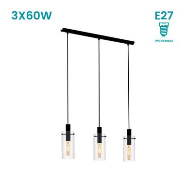 L�mpara Colgante Montefino 3L E27 Eglo