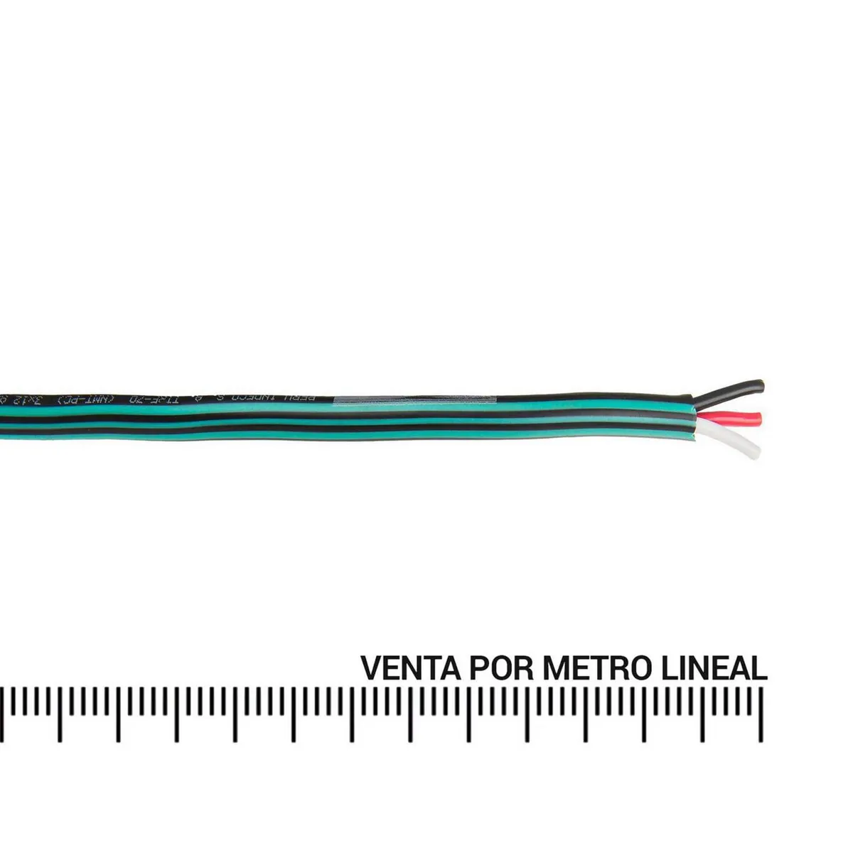 INDECO - Cable Vulcanizado 3x12AWG por Metro Lineal