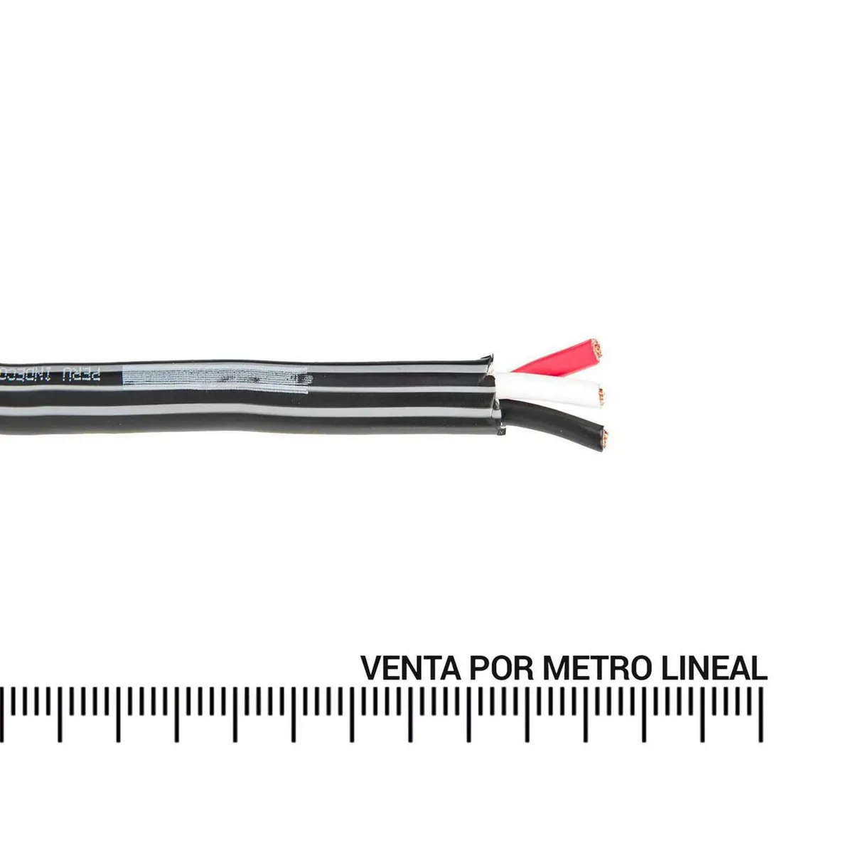 INDECO - Cable Vulcanizado 3x10AWG por Metro Lineal