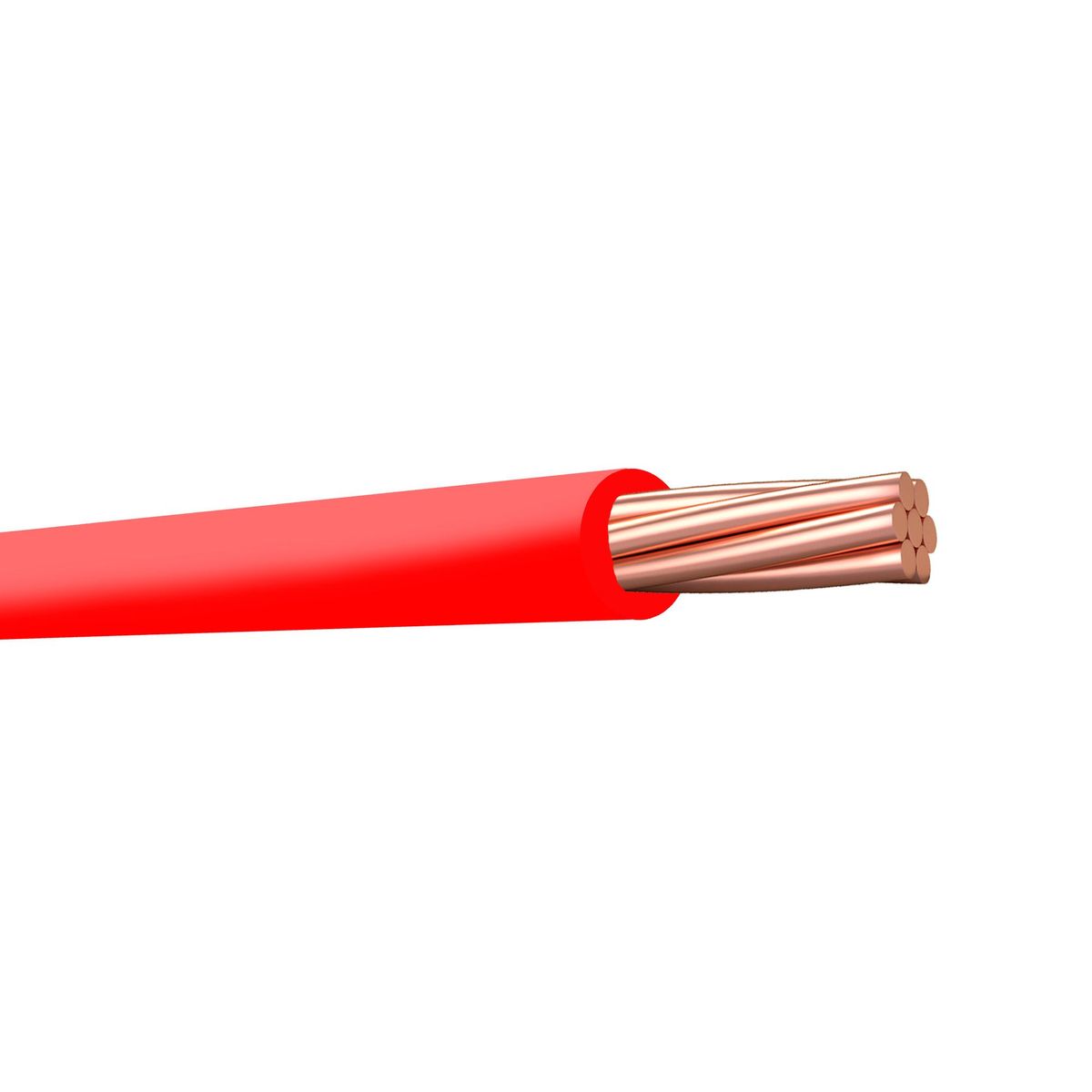 ELCOPE - Cable THW 12 AWG Elcope 450/750V Rojo 25 Metros
