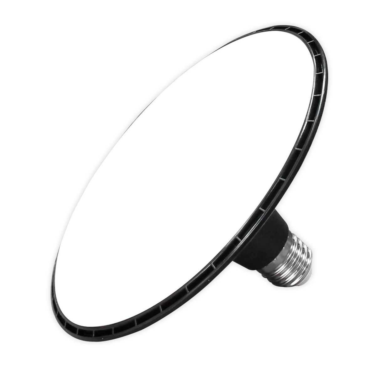 OPALUX - Foco UFO 40W Luz Cálida Borde Negro