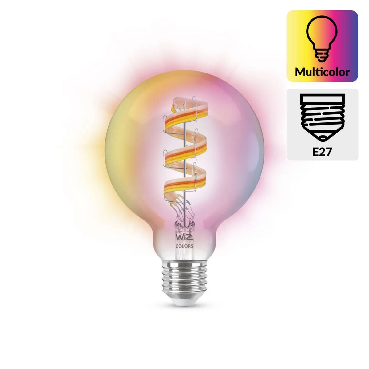 WIZ - Foco Filamento WIZ RGB G95 E27 6.3W