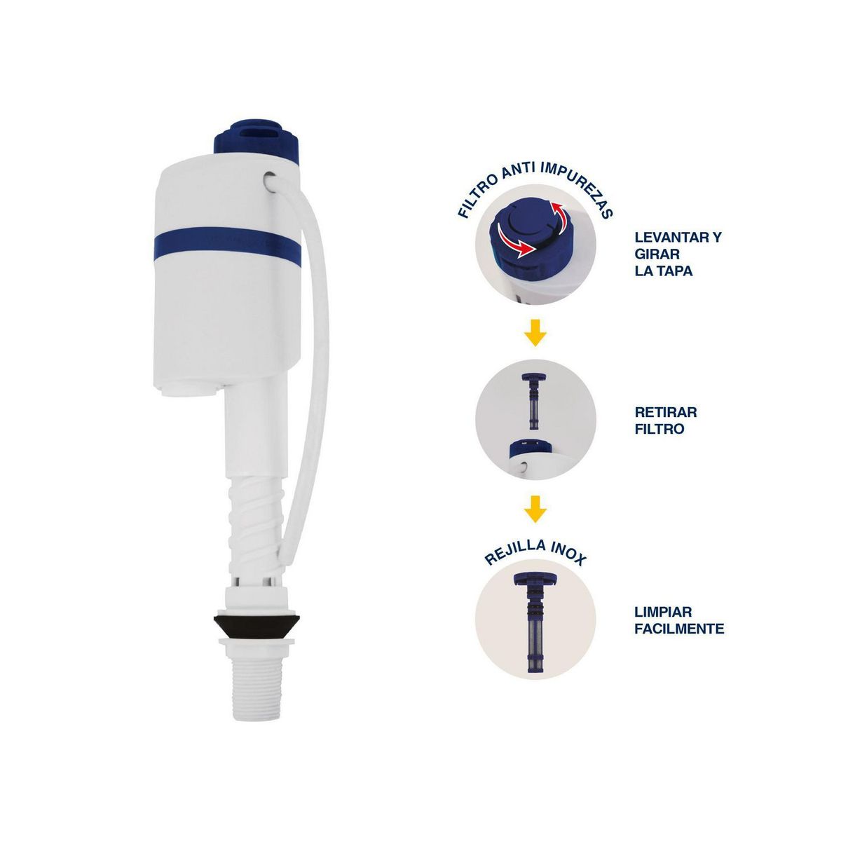 VAINSA - Valvula De Ingreso Universal