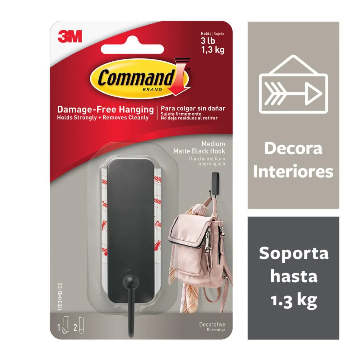 3M - Tiras Adhesivas Command X16