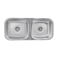 Lavadero de Cocina Record Larissa 2 Pozas 40x89cm