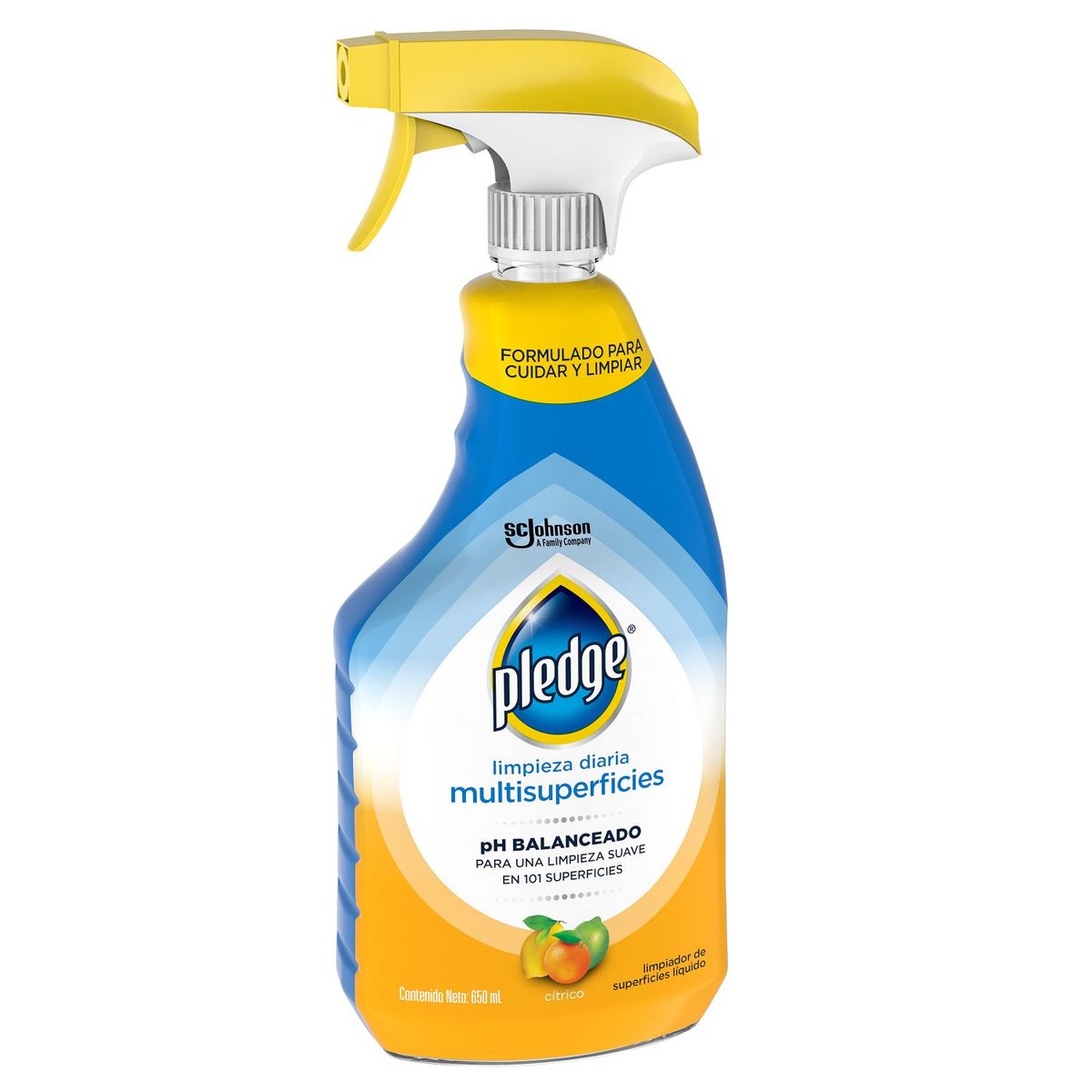  - Limpiador Multisuperficies Citrico Pledge 650Ml