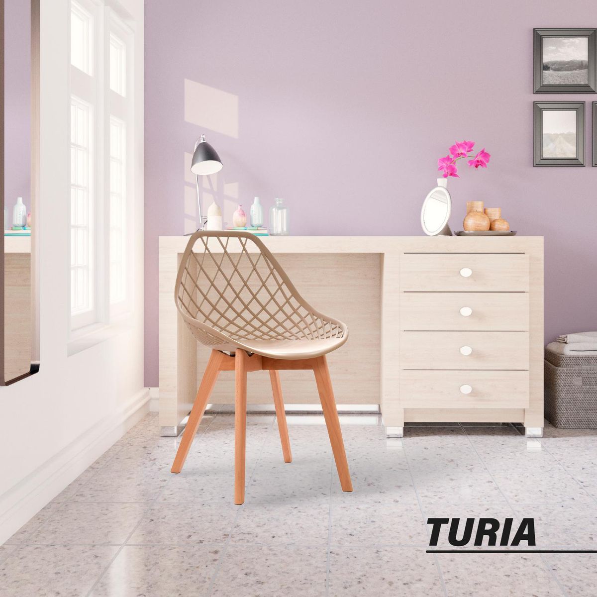 BONNO - Silla de Comedor Turia