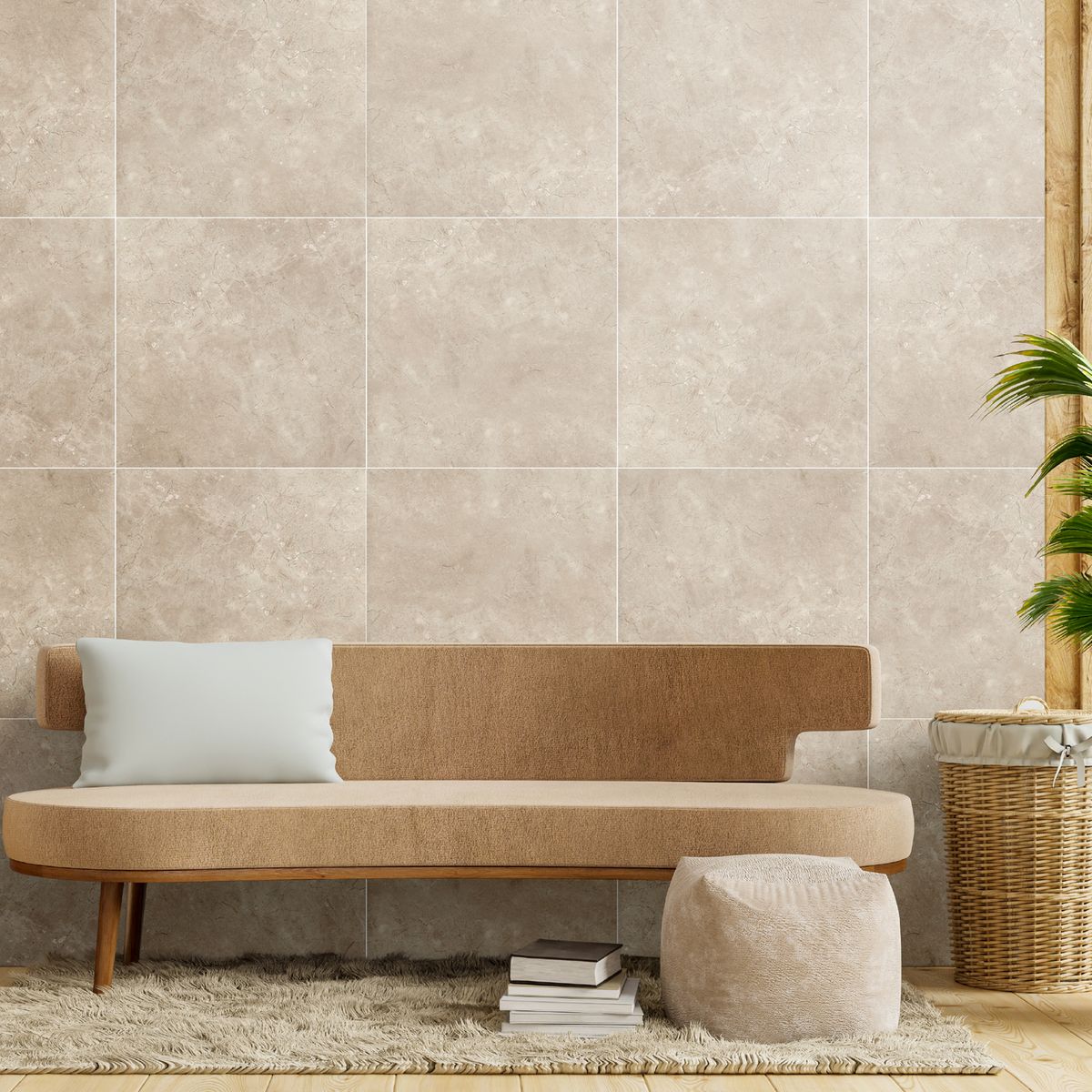 GALA - Cerámica Crema 60x60 Marmoladas Brillante 1.44 m2 Zafra