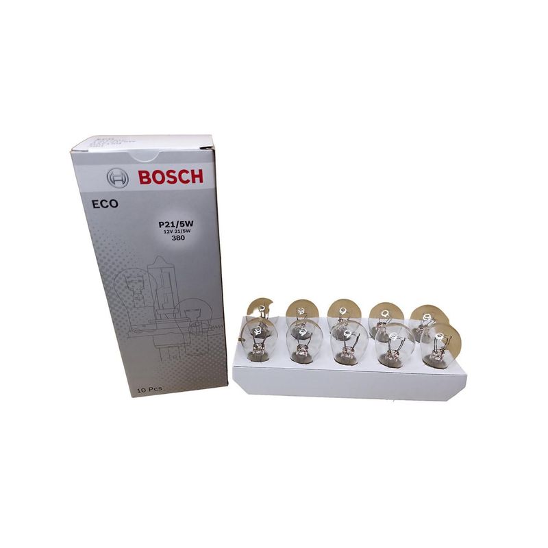 BOSCH - Lámpara P21/5W/12V Ecoline 2 Cont