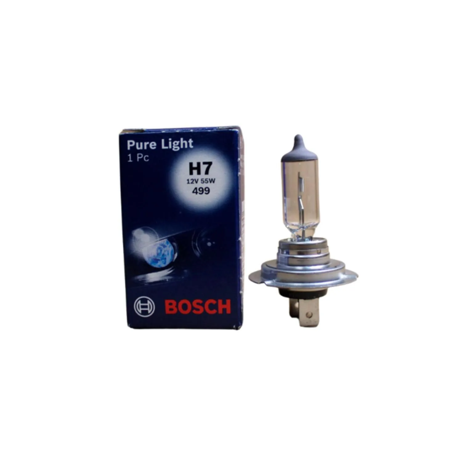 Lampadina Auto Bosch Pure Light H7 12V 55W - Qualit&agrave; Prima Equipaggiamento