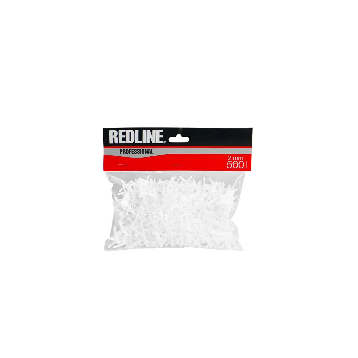REDLINE - Cruceta para Cerámica y Porcelanato 2mm 500 Unidades