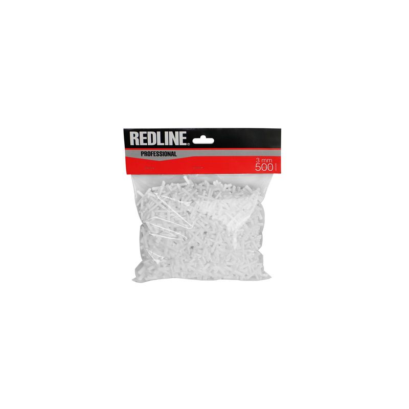 REDLINE - Cruceta para Cerámica y Porcelanato 3mm 500 Unidades