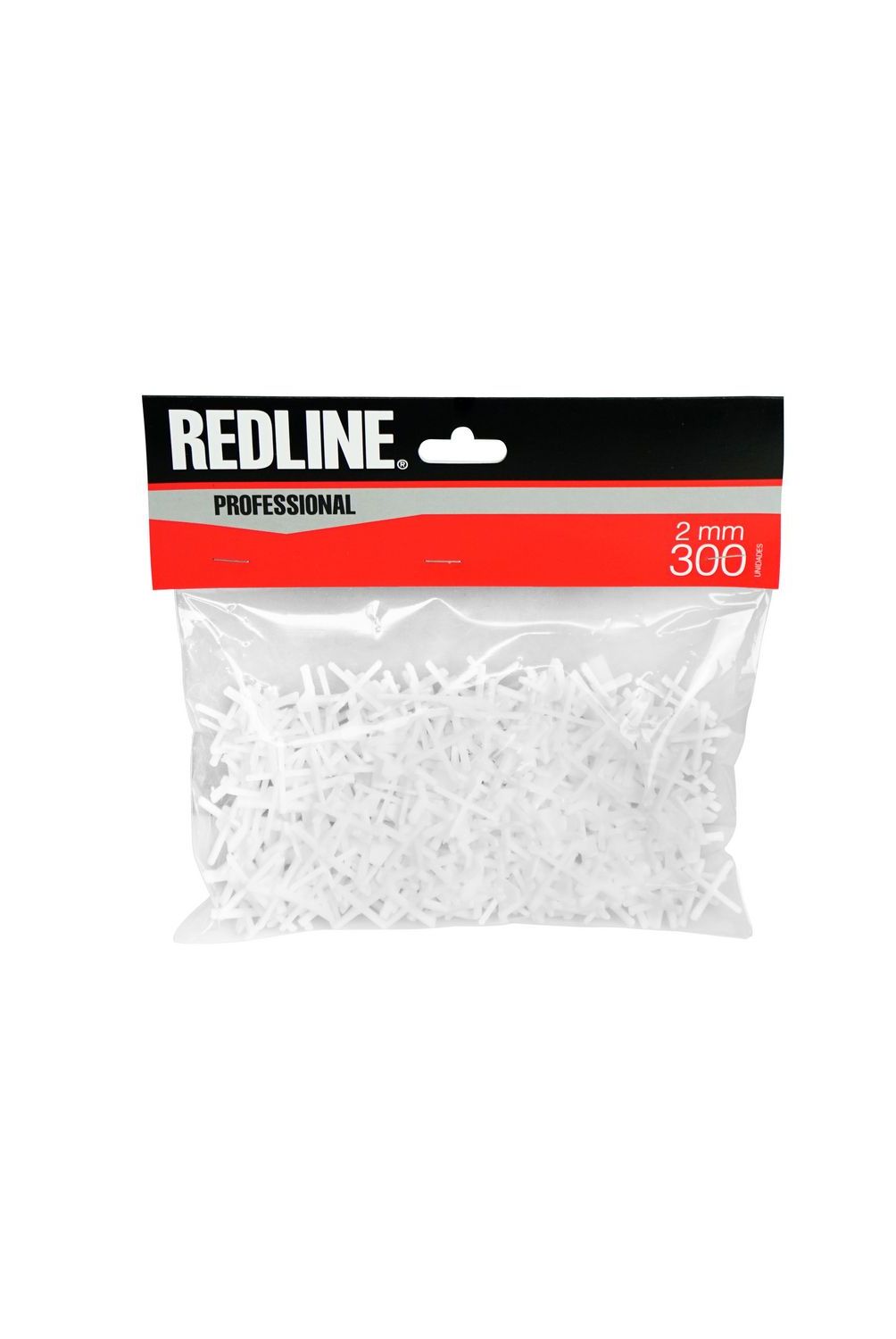 REDLINE - Cruceta para Cerámica y Porcelanato 2mm 300 Unidades