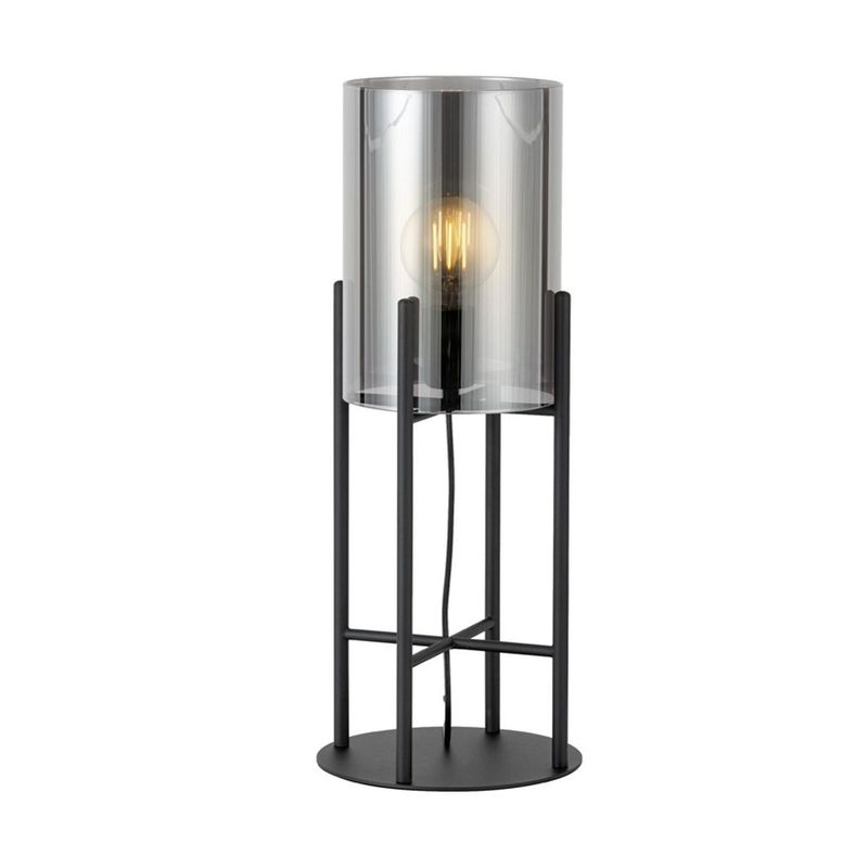 EGLO - Lámpara de Mesa Glastonbury 1L E27 Eglo Negro