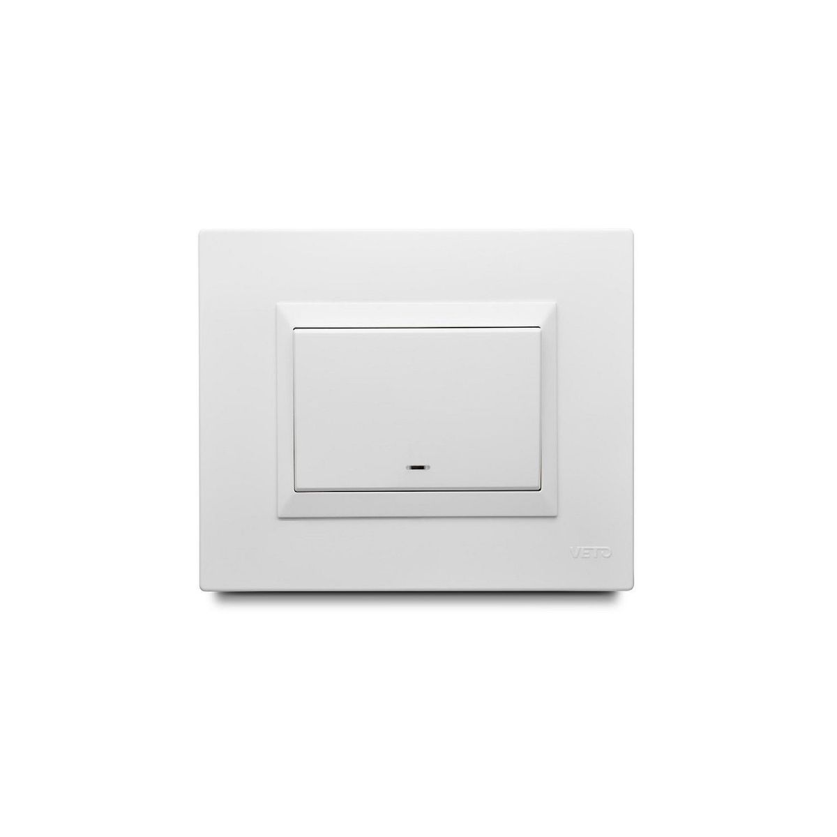 VETO - Interruptor Simple Plura Blanco