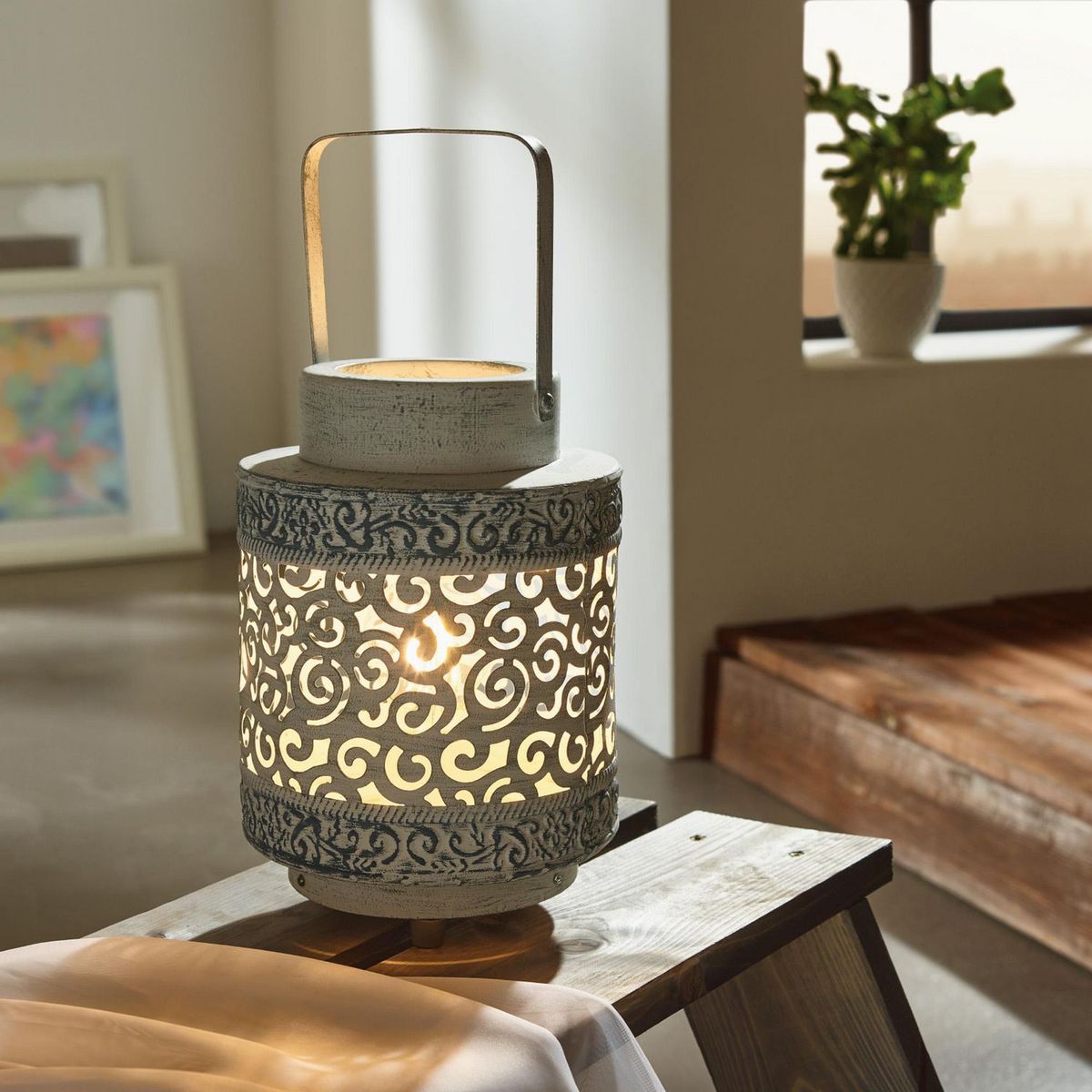 EGLO - Lámpara de Sobremesa Talbot 1L E27 Eglo Negro