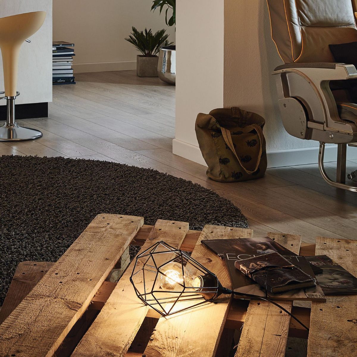 EGLO - Lámpara de Sobremesa Tarbes 1L E27 Eglo Negro