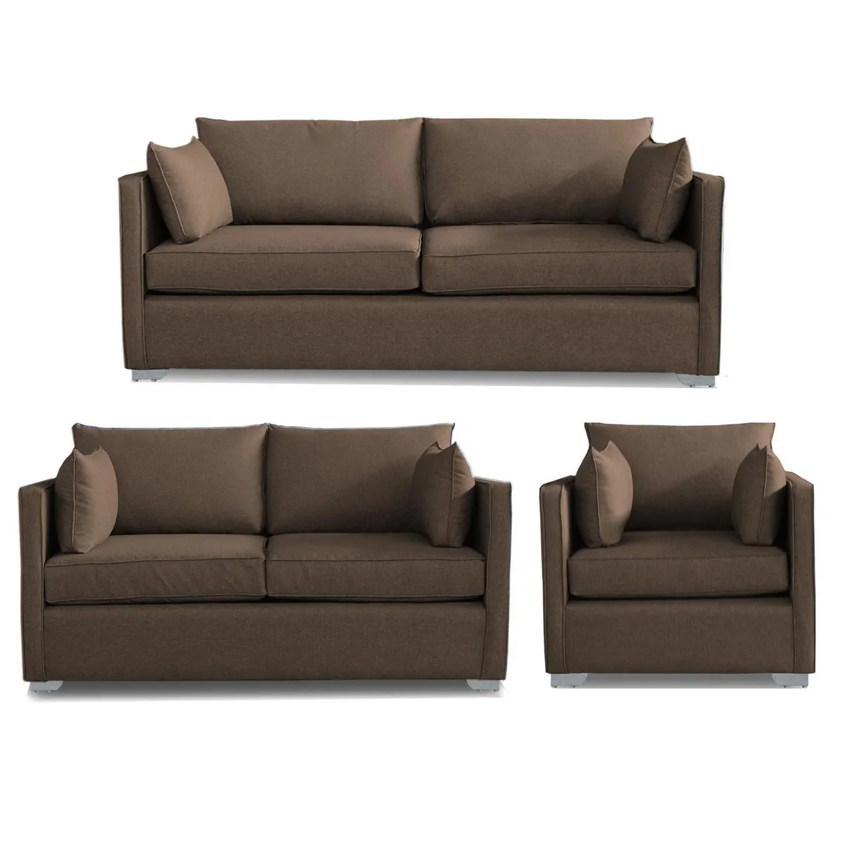 CASA BELLA - Juego de Sala 3-2-1 Cuerpos Modena