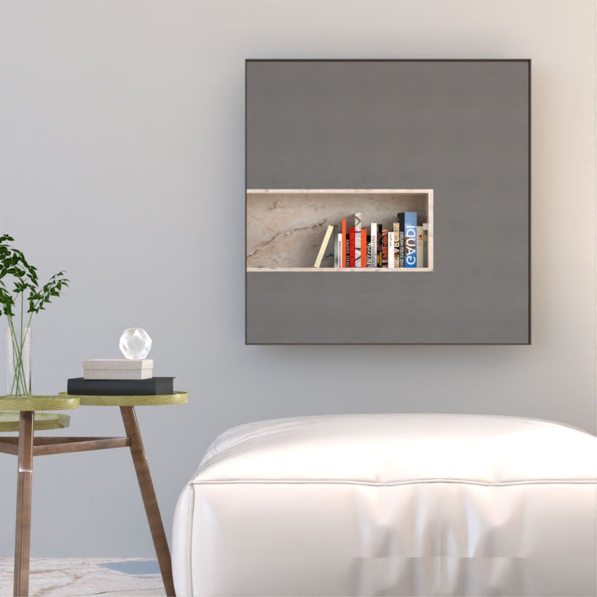 TUHOME - Espejo Ambar Negro