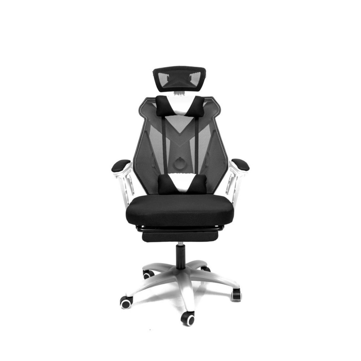 XION - Silla Gamer Blanco/Negro