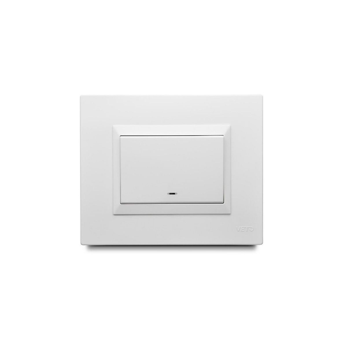 VETO - Conmutador Simple 4 Vias Plura Blanco