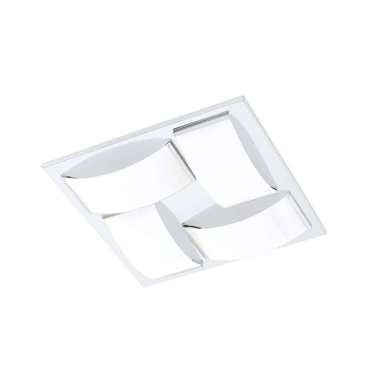 EGLO - Lámpara de Pared LED Wasao 1 Eglo Gris/Plata