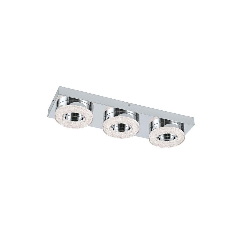 EGLO - Lámpara de Pared LED Fradelo Eglo Gris/Plata