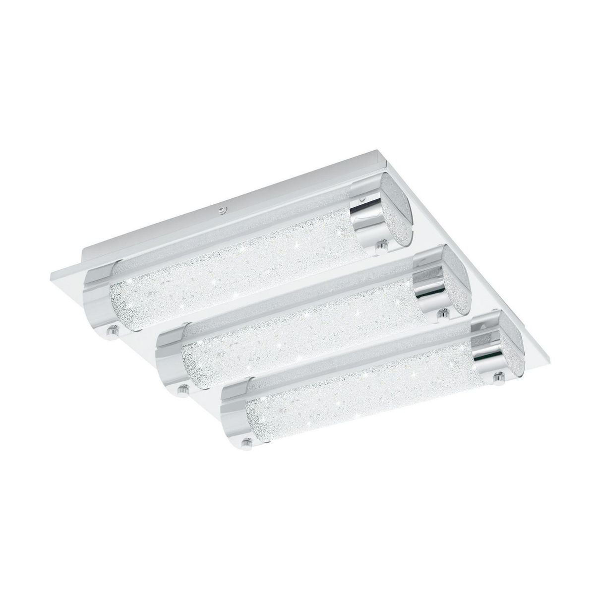 EGLO - Lámpara de Pared LED Tolorico Eglo Gris/Plata