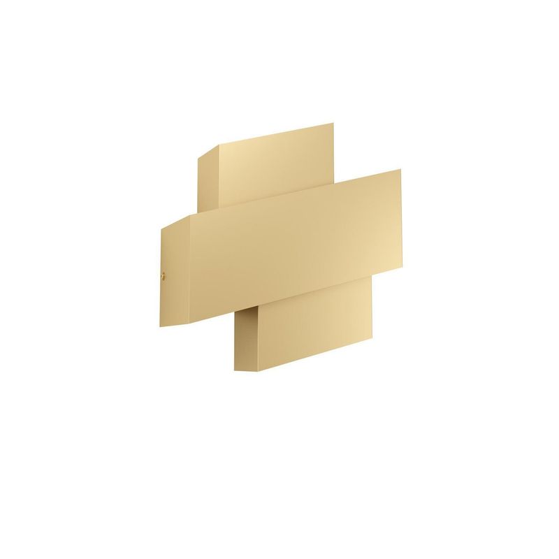 EGLO - Lámpara de Pared Timparossa 1L E27 Eglo Amarillo/Dorado